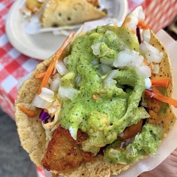 Fish (Beer Battered Cod) Taco