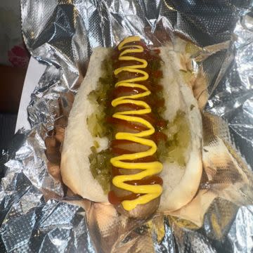 6” all-beef Hotdog