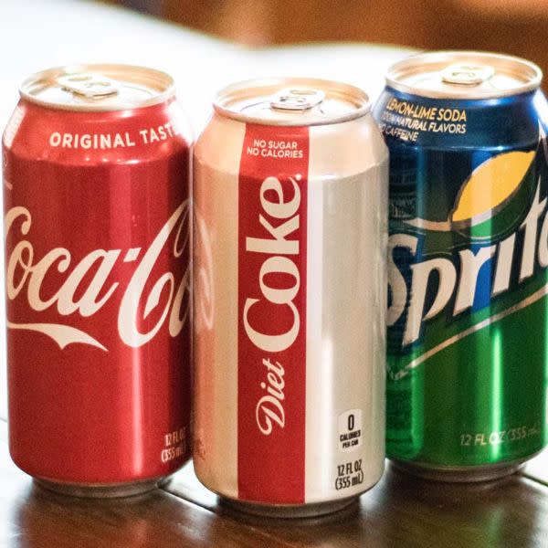 Assorted Canned Sodas