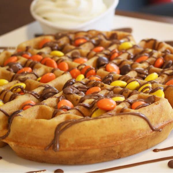 Reese's Pieces Waffle
