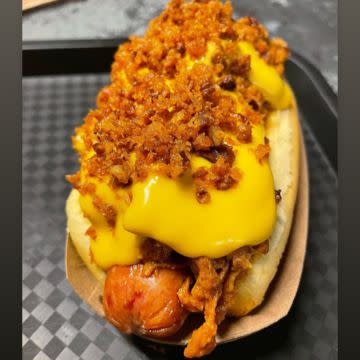 Bacon Cheese Dog