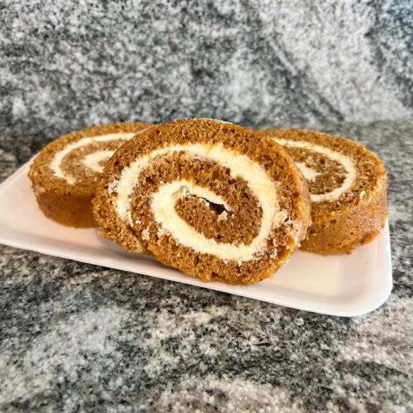 Pumpkin Roll Slice