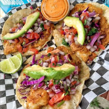 3 Fish Tacos 