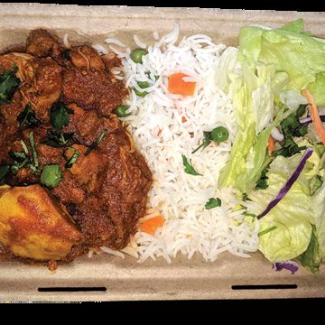 Nepali Chicken Curry w/ Rice 