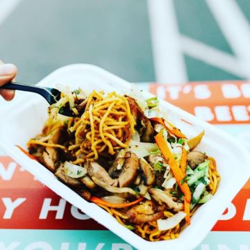 Nepali Chicken Chowmein