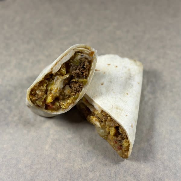 Chorizo Beef Breakfast Burrito