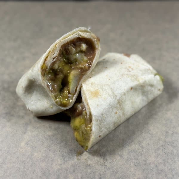 Chicken Chili Verde Breakfast burrito