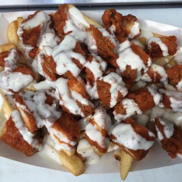 Buffalo Tenders and fries