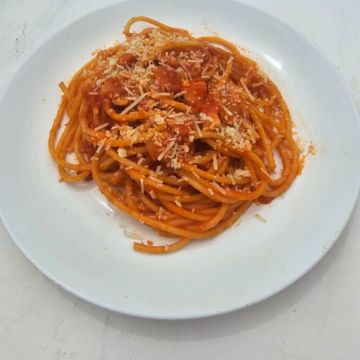 Spaghetti alla amatriciana