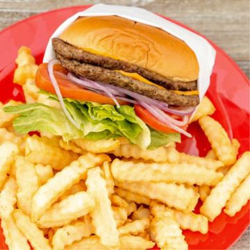 Double Cheeseburger w/ Fries