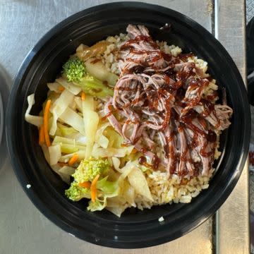 Beef Brisket Rice Bowl