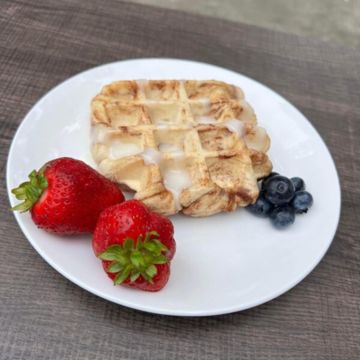 Cinnamon Roll Waffle