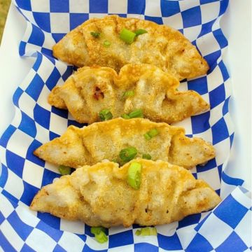 Yaki-Mandu (Korean Dumplings)