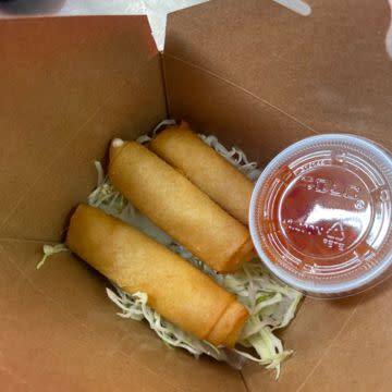 Crab Rangoon Eggrolls