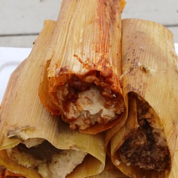 Dozen Chicken Mole Tamales