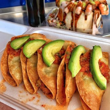 5 Crunchy Shrimp Tacos 