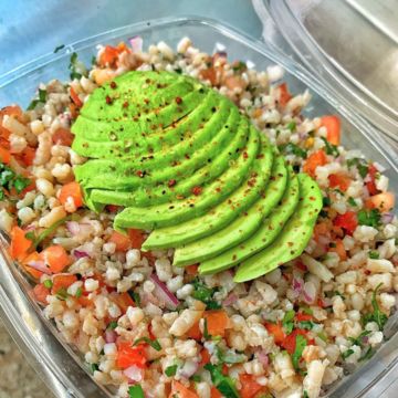 Fish Ceviche Plate 