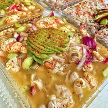 Agua Chiles Plate 