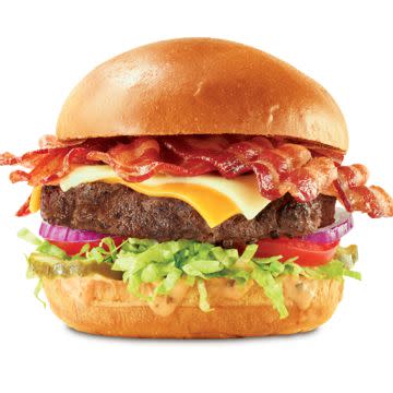 Big Cheesy Bacon Burger
