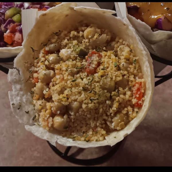 Baba Veggie Taco - Cone Shaped