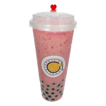 Strawberry Boba Tea