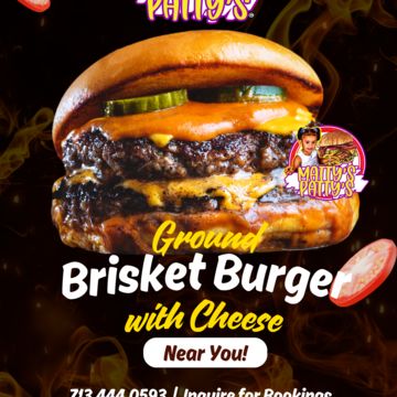 Ground Brisket Burger