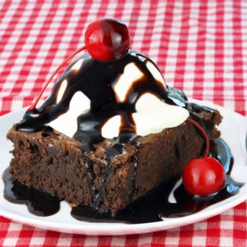 Brownie Sundae