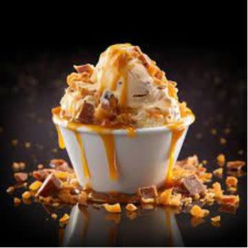 Butterfinger Sundae
