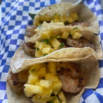 Padre Shrimp Tacos