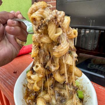 Oxtail Macaroni and Cheese