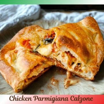 Chicken Parmigiana Calzone