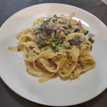 Boscaiola fettuccine