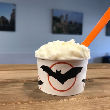 Small Candy Cane gelato