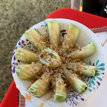Caramel Apple Bites