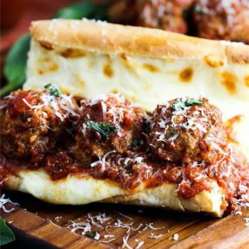 Homeade Meatball Sandwich