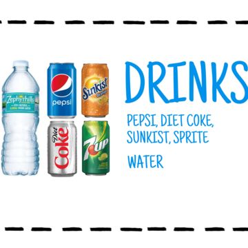 Soft Drinks and Water