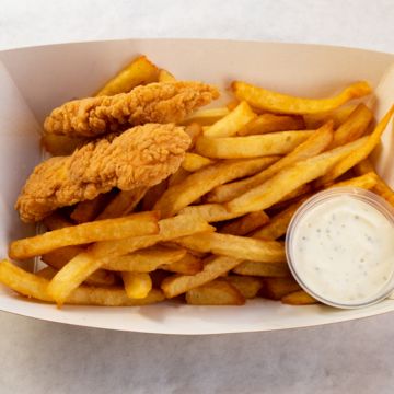 Chicken tenders & fries