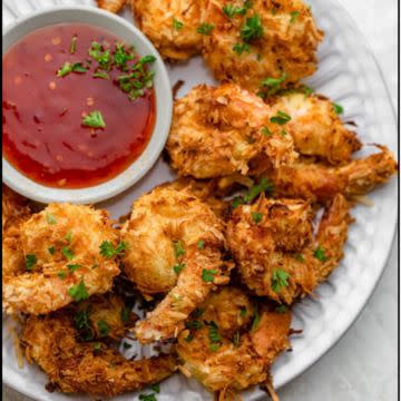 Coconuts shrimp