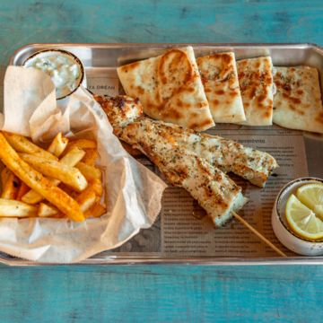 Chicken Kalamaki Skewers