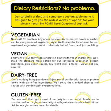Dietary Accommodations