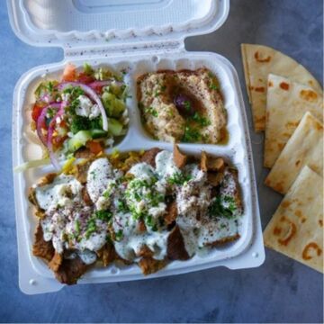 Beef & Lamb Rice Plate