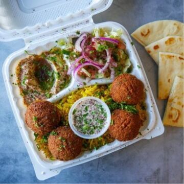 Falafel Rice Plate