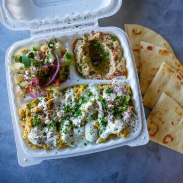 Chicken Gyro Rice Plate