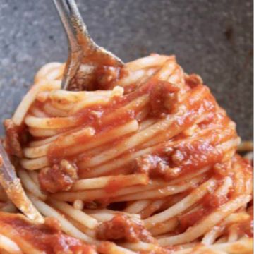 Spaghetti in Red Sauce