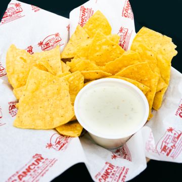 6 oz. Queso Cheese Dip w/Chips