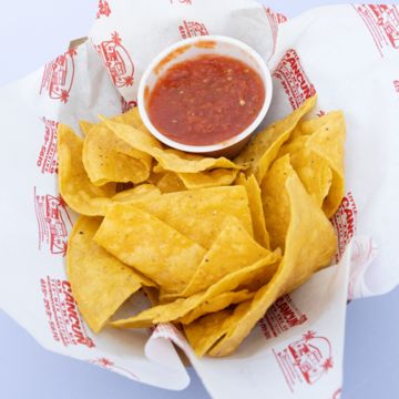 4 oz. Red Salsa w/Chips
