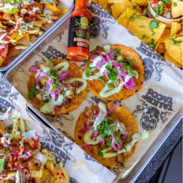 CHICKEN TACOS