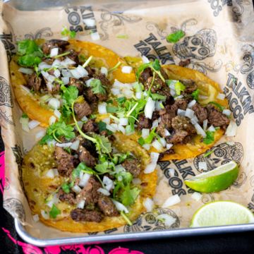 STEAK TACOS