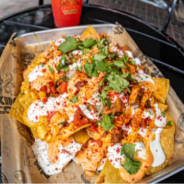 CHICKEN NACHOS