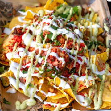 VEGGIE NACHOS